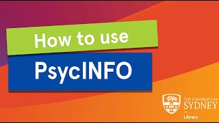 How to use PsycINFO [upl. by Oivat467]