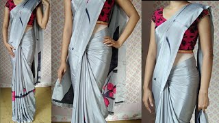 How to wear a saree perfectly  Amazing saree draping tricks  daily wear saree draping tutorial [upl. by Spratt921]