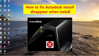 FIX can’t install 3Dmax 2024 Revit 2024 Autocad 2024  the installer disappears when start [upl. by Madelene543]