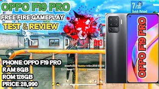 Oppo F19 Pro Full Free Fire Gameplay Review Full Test [upl. by Accalia]