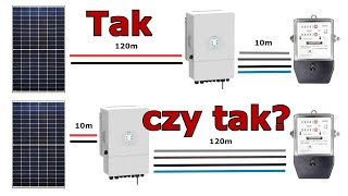Jak podłączyć falownik hybrydowy Długość kabli [upl. by Gothard300]