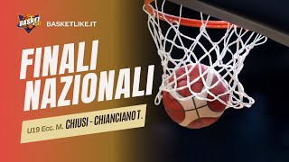 Finale Nazionale U19 Ecc M Allianz Derthona Basket  Fortitudo Basket Francavilla [upl. by Rivard456]