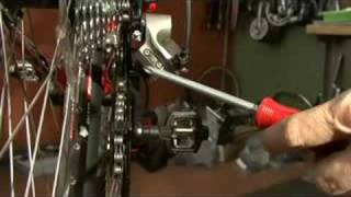 Bicycle Maintenance How To Adjust a Rear Derailleur [upl. by Rekrap505]