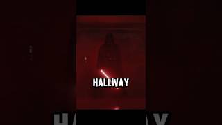 Vaders Hallways Scene Almost DIDNT HAPPEN starwars shorts [upl. by Oad]