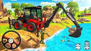 JCB 3DX BACKHOE LOADER BUS SIMULATOR INDONESIA DRIVING LIVE STREAM [upl. by Pearlman]