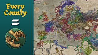 Crusader Kings 3 Timelapse Conqueror in Every County [upl. by Rentschler248]