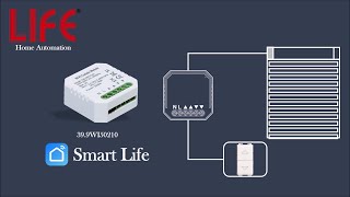 LIFE Automation  Video Tutorial P2  Modulo automazione TendeTapparelle quotSmart LIFEquot [upl. by Colombi]