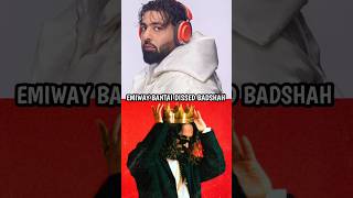 Emiway Bantai Dissed Badshah emiwaybantai badshah [upl. by Barstow161]