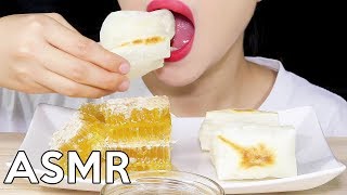 ASMR KIRIMOCHI amp HONEYCOMB 키리모찌amp벌집꿀 리얼사운드 먹방 Eating Sounds [upl. by Esbenshade]