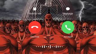 Attack on Titan Final Rumbling Ringtone MP3 Download [upl. by Nyltyak]