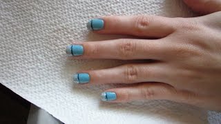 Nageldesign mit Sandnagellack  Nageldesign Anleitung für Anfänger  seni Nageldesign [upl. by Nhaj671]