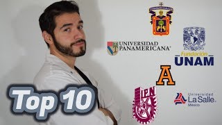 LAS 10 MEJORES UNIVERSIDADES DE MEDICINA EN MÉXICO 2018  Doctor Vic [upl. by Aronek157]