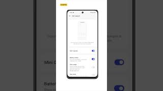 How to utilize Mini Capsule of realme C55😎 [upl. by Oderf265]