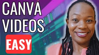 How to create VIDEOS using CANVA Create Faceless Videos [upl. by Zielsdorf957]