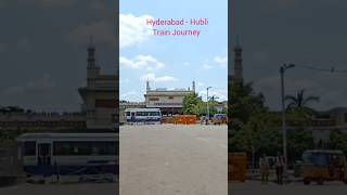 Hyderabad  Hubli Train JourneyHubbali ExpressDaily train From Nampally Railway StationSubscribe [upl. by Nimzzaj]