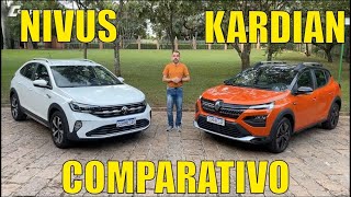 Comparativo Volkswagen Nivus Highline x Renault Kardian Premiere Edition [upl. by Sugar]