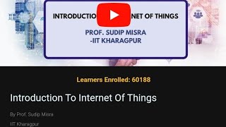 introduction to internet of things week 10 nptel quiz Assignment answers [upl. by Ephrem]