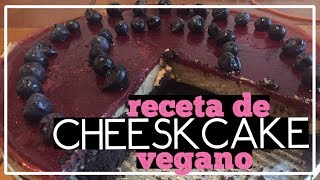 RECETA DE CHEESCAKE VEGANO [upl. by Ahsienek]