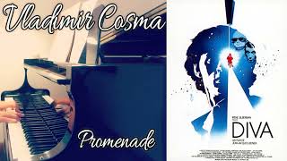 Vladimir Cosma  Promenade Diva  Piano [upl. by Ilahtan346]