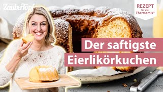 😍😍 Sooo saftig Einfacher Eierlikörkuchen mit dem Thermomix®  Thermomix® Rezept [upl. by Birdie110]