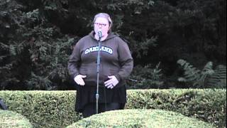 Andrea Gibson Performs at Mills College [upl. by Lattie]