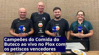 Campeões do Comida do Buteco ao vivo no Plox com os petiscos vencedores [upl. by Lleruj]