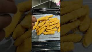 crumbed chicken breast fingers [upl. by Aholah129]