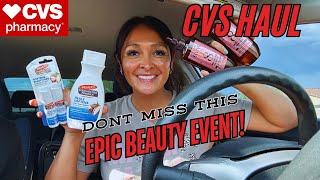 CVS Coupon Haul Epic Beauty Event Makes for some Awesome Deals [upl. by Ayo]