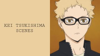 Kei Tsukishima Scenes Raw season 4  HD  1080p [upl. by Einnaej768]