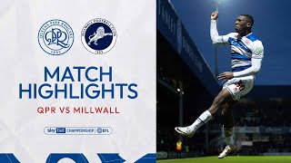 🦁Lions Tamed In W12  Highlights  QPR 20 Millwall [upl. by Bobette]