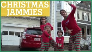 XMAS JAMMIES  Merry Christmas from the Holderness Family  The Holderness Family [upl. by Chaing426]