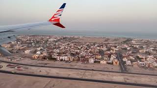 Boeing 737 MAX 8 landing at Hurghada International Airport HRG [upl. by Cruce57]