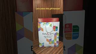 Unboxing a gift hamper by EDUCART ✨ unboxing minivlog exam trending trend fypシ゚viral fypage [upl. by Nospmas]