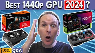 🚨 Best 1440p GPU in 2024 🚨 7800 XT vs 4070 Super 🚨 7900 XT vs 4070 Ti Super  January 2024 QampA [upl. by Selinda]