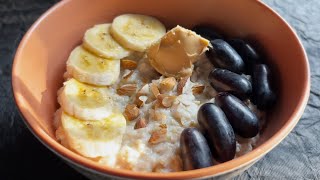 How to make Oats recipe for weight gain fast  Easy oats recipe [upl. by Sofia]