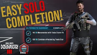 EASY Tier 2 Alternate Current Mission Completion for Act 3  Call of Duty MW3 Zombies [upl. by Honna]