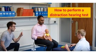 How to perform the Distraction Hearing Test  Neonatal Hearing Testing [upl. by Evangelia]