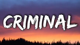 Britney Spears  Criminal Lyrics quotMama Im in love with a CRIMINALquot [upl. by Fenelia]