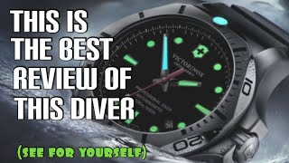 Victorinox Swiss Army INOX Dive Watch Review [upl. by Kristi]