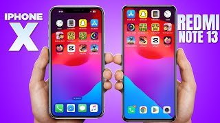 IPHONE X vs REDMI NOTE 13  SPEED TEST [upl. by Infeld]