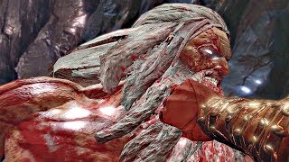 God of War 3  Kratos Defeats Zeus amp Gaia Zeus Final Boss [upl. by Aeneus574]