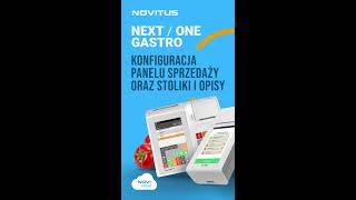 Novitus NEXTONE GASTRO  Konfiguracja panelu sprzedaży oraz stoliki i opisy do zamówień [upl. by Farnsworth767]