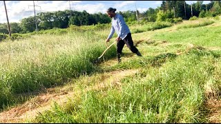 Scything  Basic Techniques [upl. by Ahsineg]