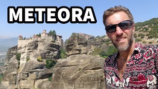 The Incredible Monasteries of METEORA GREECE [upl. by Nehpets781]