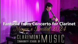 Fantasia from Concerto for Clarinet – Alexis Ciesla [upl. by Radmilla]