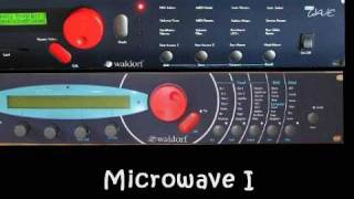 Waldorf MicroWave I vs MicroWave II Synthesizer battle [upl. by Cerelia905]