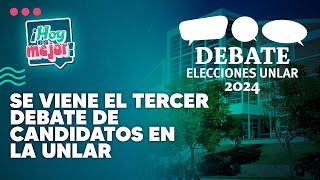 Se viene el tercer debate de candidatos en la UNLAR [upl. by Pontius]