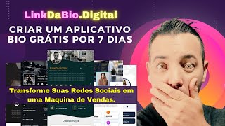 Como Criar um site Aplicativo Grátis LinkDaBioDigital  Transforme Suas Redes Sociais Em Lojas [upl. by Oidale]