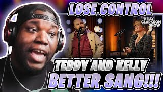 Teddy Swims amp Kelly Clarkson Perform Lose Control  Reaction [upl. by Eniala485]