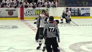 David Lapierre vs Luc Routhier [upl. by Kori]